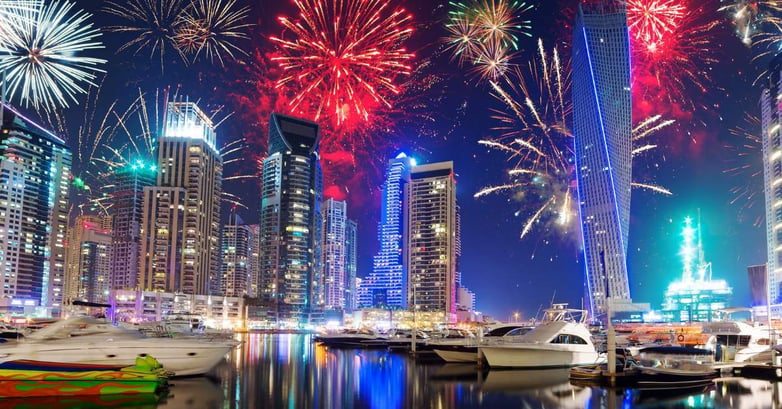 Celebrations on UAE National Day.