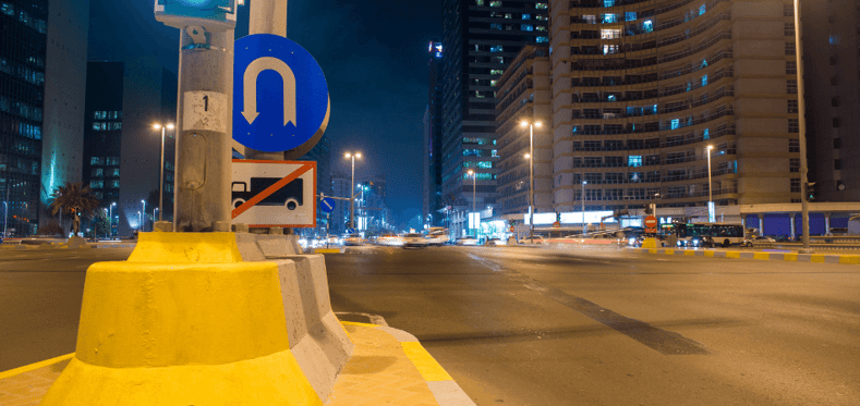 Abu Dhabi Traffic Fine Signs and Restrictions